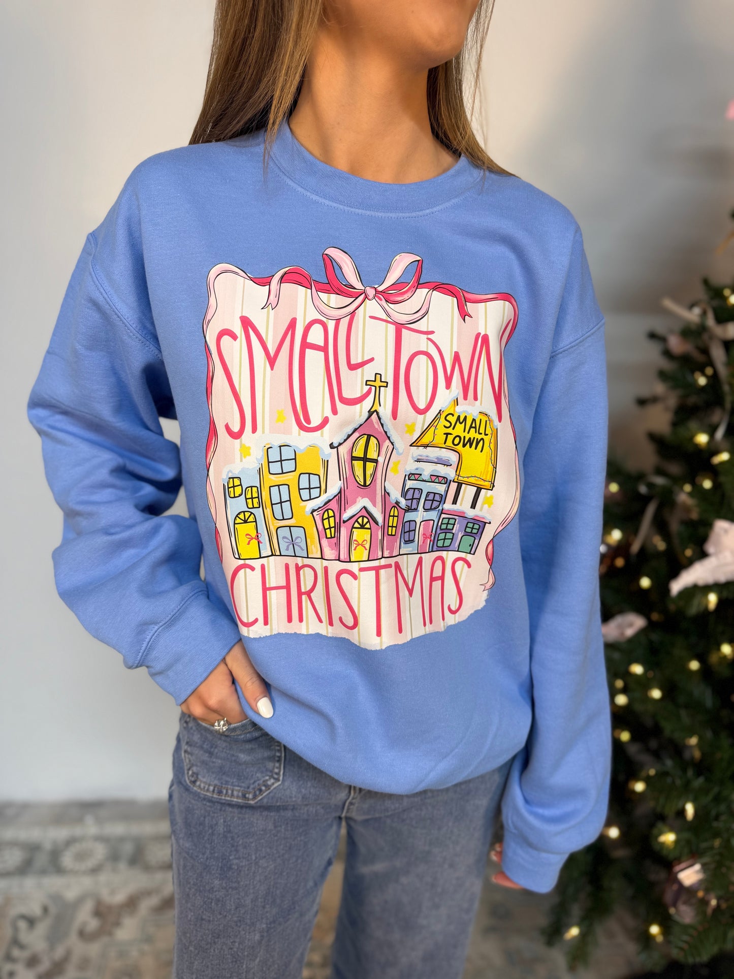 Blue Christmas Sweatshirt