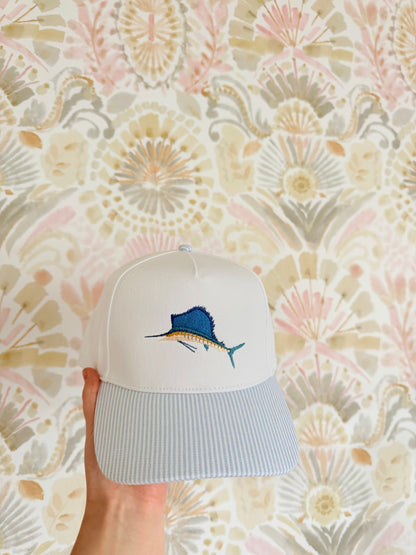 Sail Fish Light Blue Striped Bill