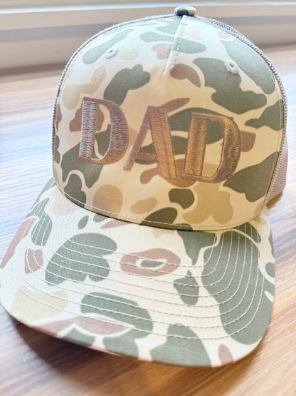 Light Camo DAD Richardson 5 Panel 112PFP