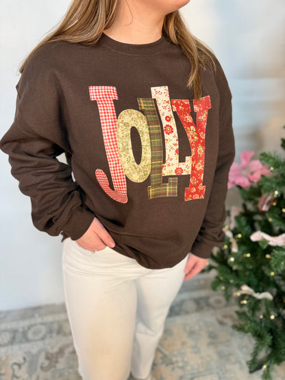 Jolly Brown Sweatshirt