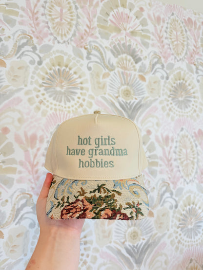 Hot Girls Have Grandma Hobbies