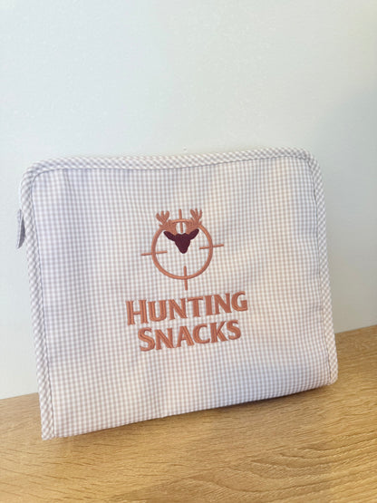 Hunting Snacks Fully Wipeable Bag