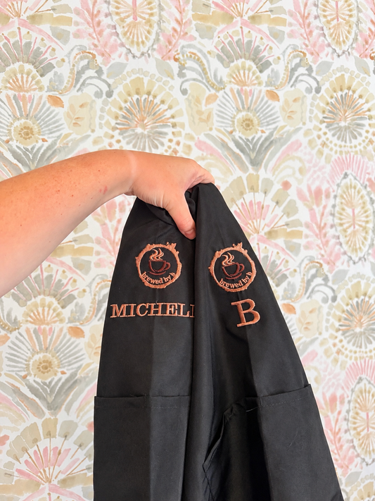 Custom Embroidered Aprons