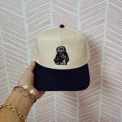 Duck Season Trucker Hat - Navy Blue & Tan