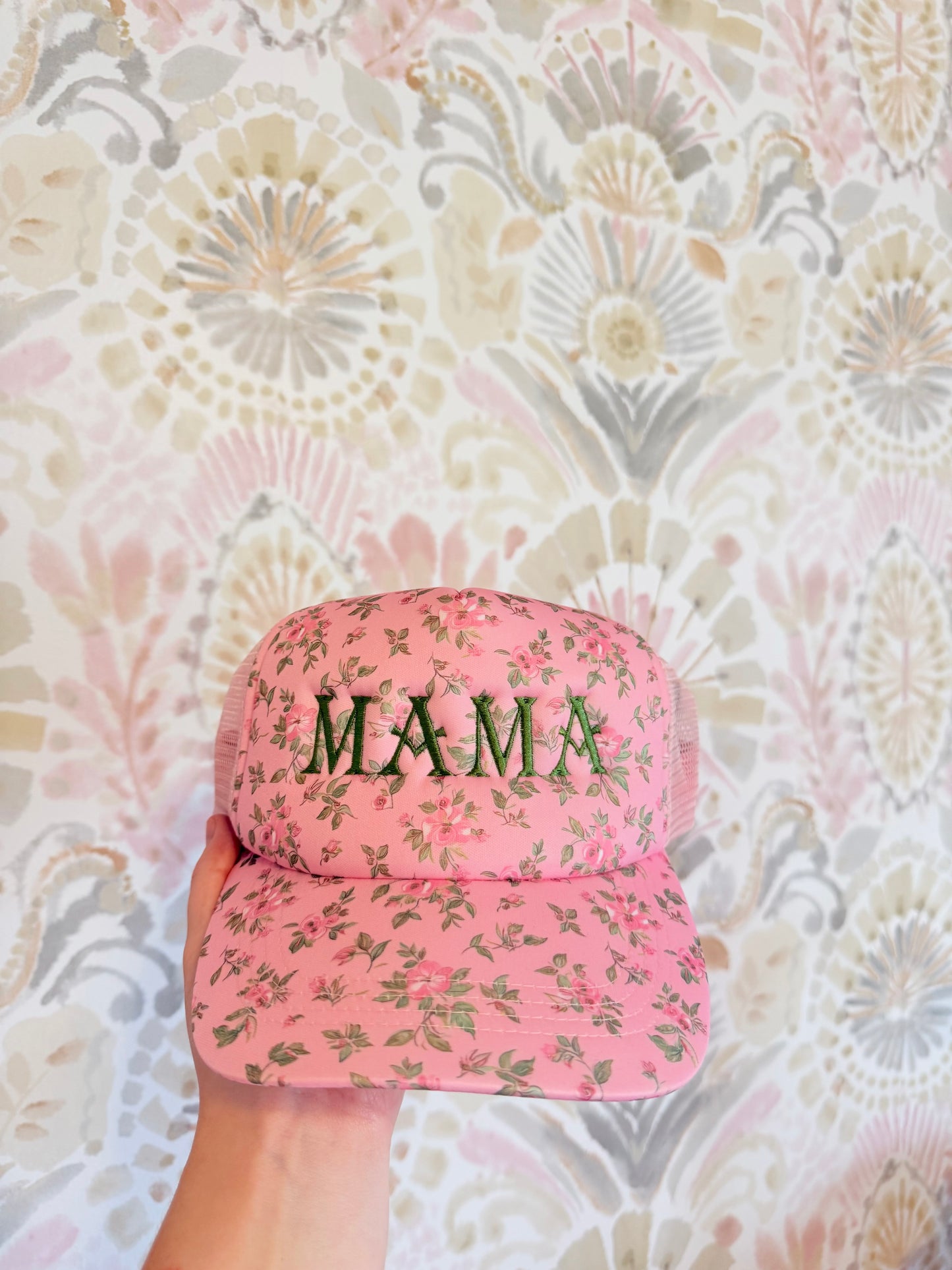 Floral MAMA hat