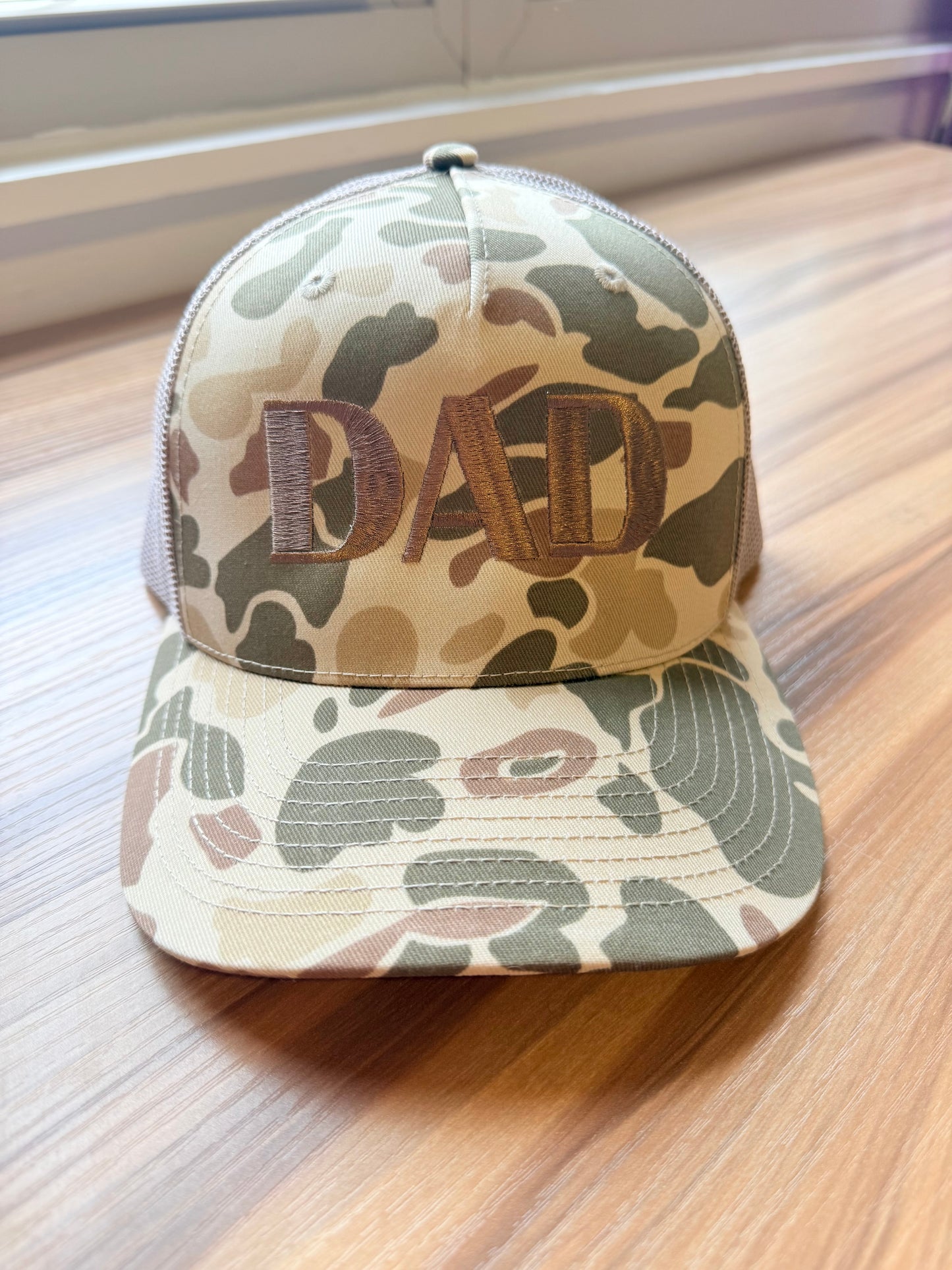 Light Camo DAD Richardson 5 Panel 112PFP