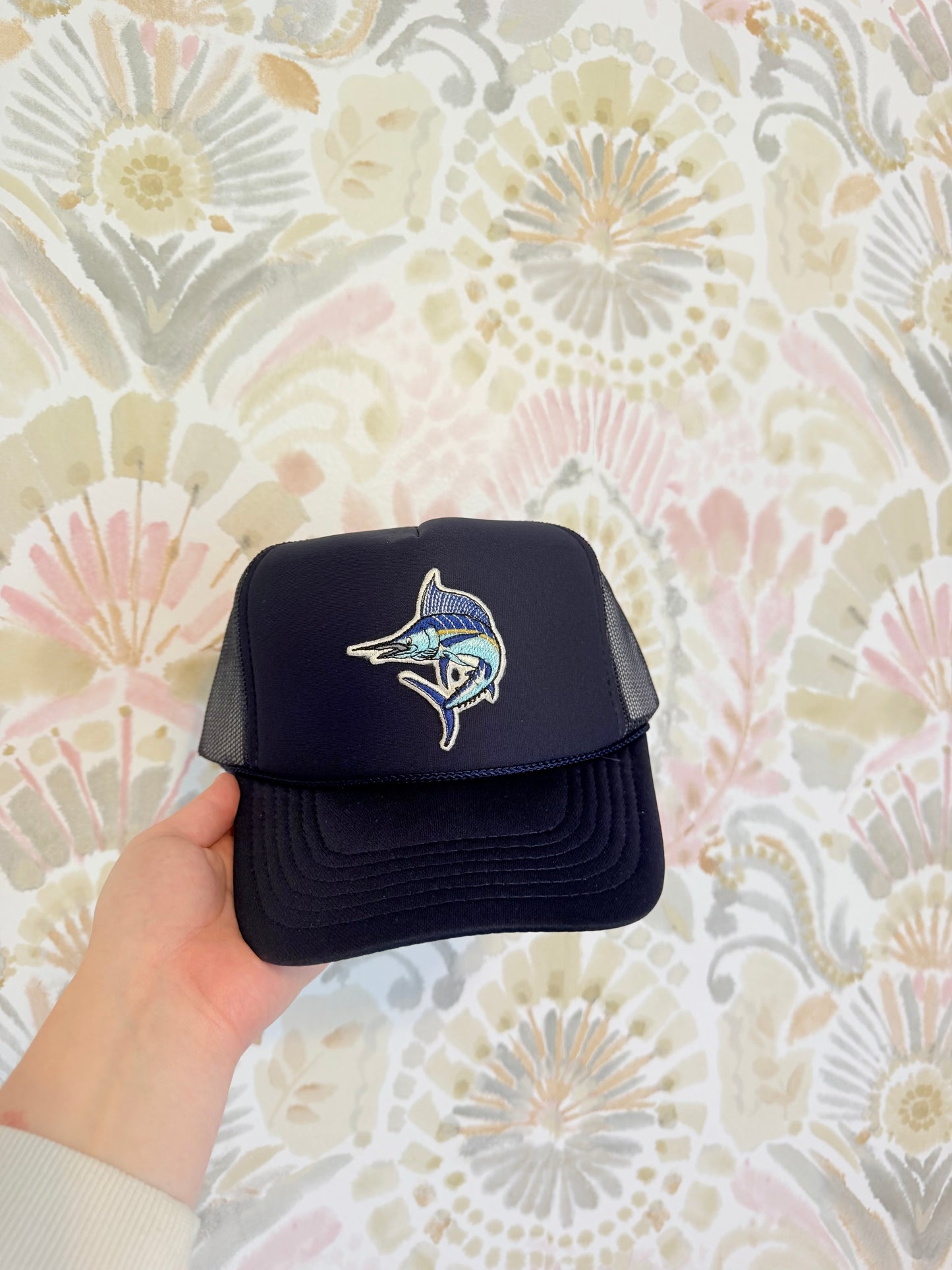 Navy Blue Marlin OTTO Trucker Hat