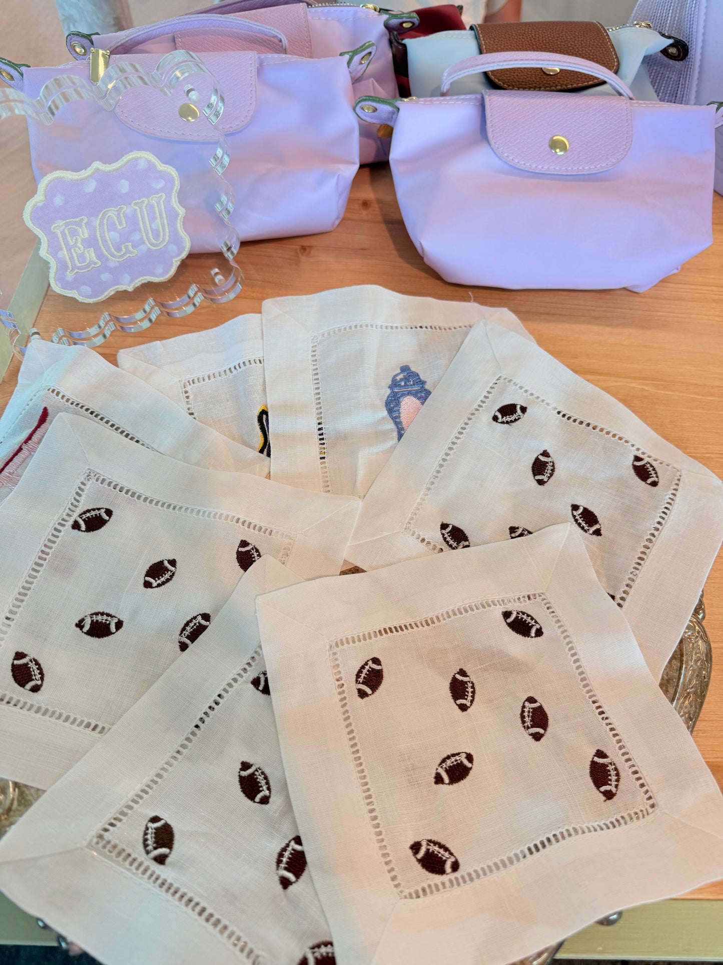 Football Cocktail Napkins